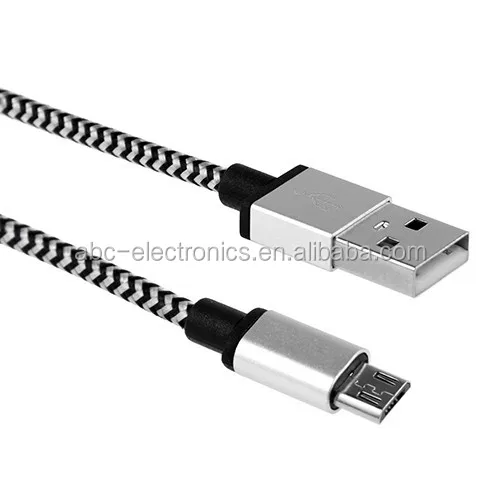 Câble Micro Usb Pour Recharge Et Données,2m,10 Pcs,Cordon De