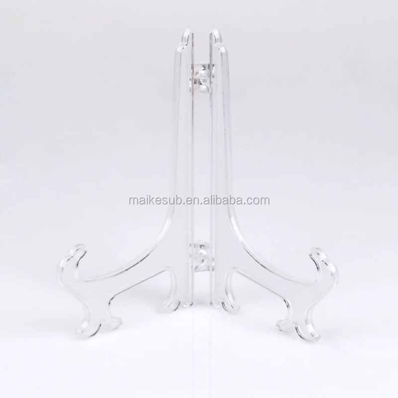 8"plastic Plate Stand,Clear Acrylic Plate Display Stand Buy Plate