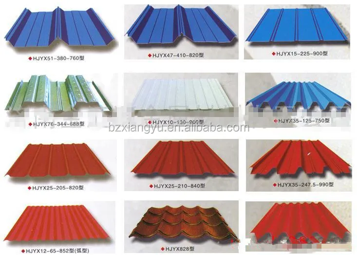 Prepainted Corrugated Galvanized Iron Steel Plates Formed