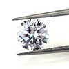 Factory price custom moissanite diamond gem stone white 6.5 MM 1 carat D E F color starsgem set jewelry