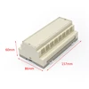 China supplier din rail plastic terminal housing electronics case box