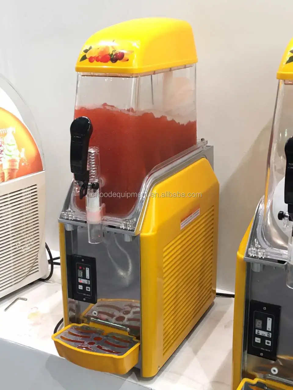 Advanced Single Two Three Tanks Frozen Ice Slush Machine With Handle Buy Frozen Ice Slush