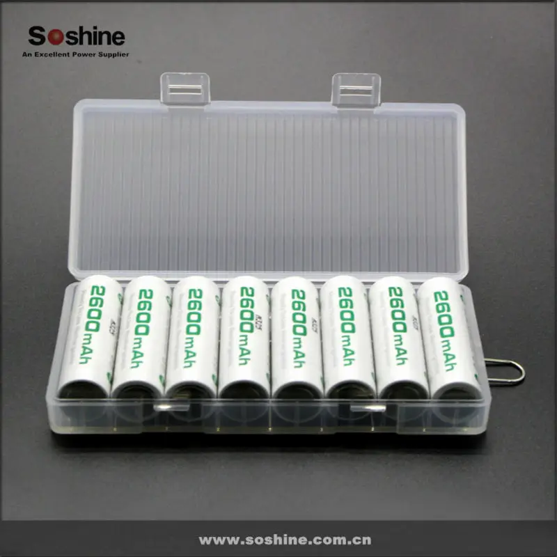 2015 Soshine New Plastic Battery Case Waterproof Aa Battery Case For 18 Pcs Aa Batteries Buy