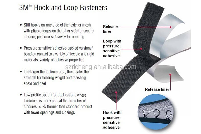 3m Hook And Loop Belt Buckle Sj3571 And Sj3572,Loop And Hook 3m Original Tape Black 1in * 50
