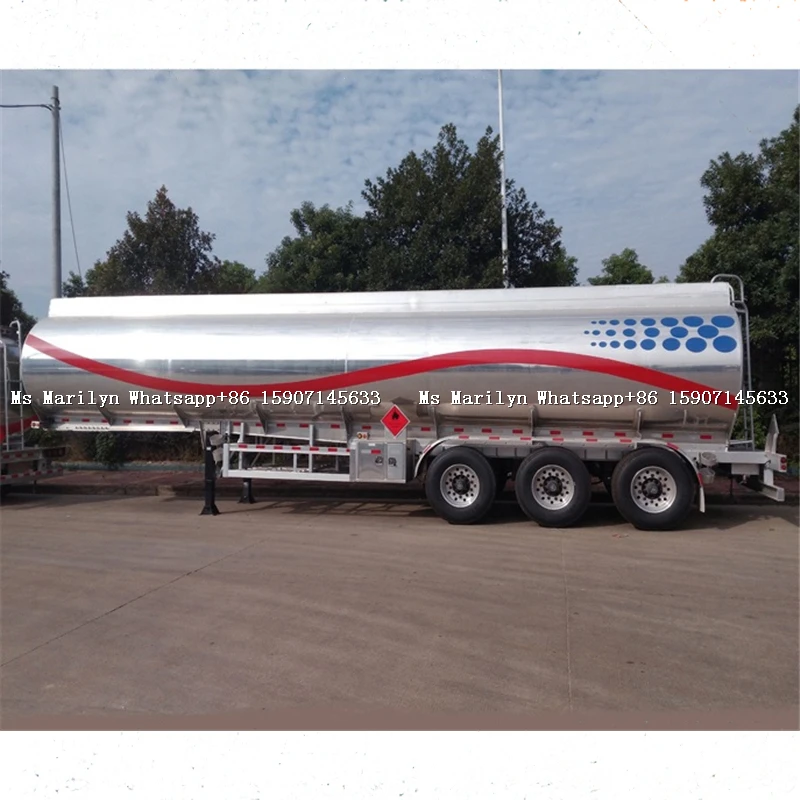 Aluminum Tank,Food Vegetable Oil Tank Truck Trailer Buy Triaxle