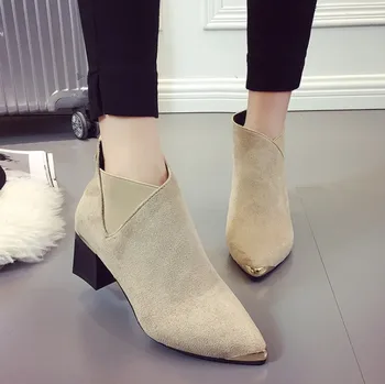 ladies high ankle boots