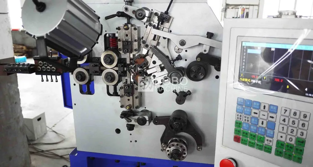 Automatic CNC Wire Coil Rolling Shutter Spring Making detail photo BOBO Machine automatic cnc wire coil rolling shutter spring making shown in a detail photo for this news article