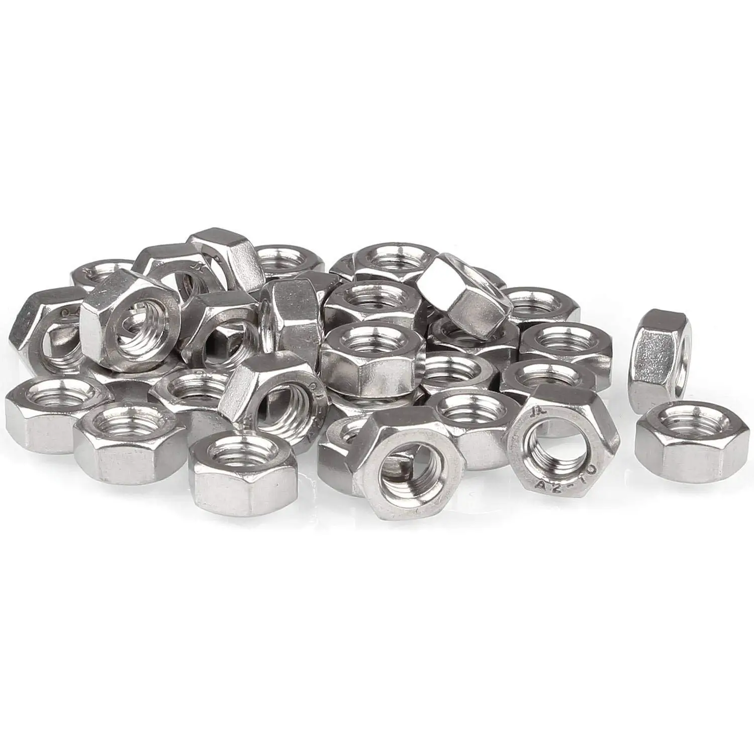 Electronics-Salon 1000PCS Metric M8 Black Nylon Acorn Hex Cap Nut.