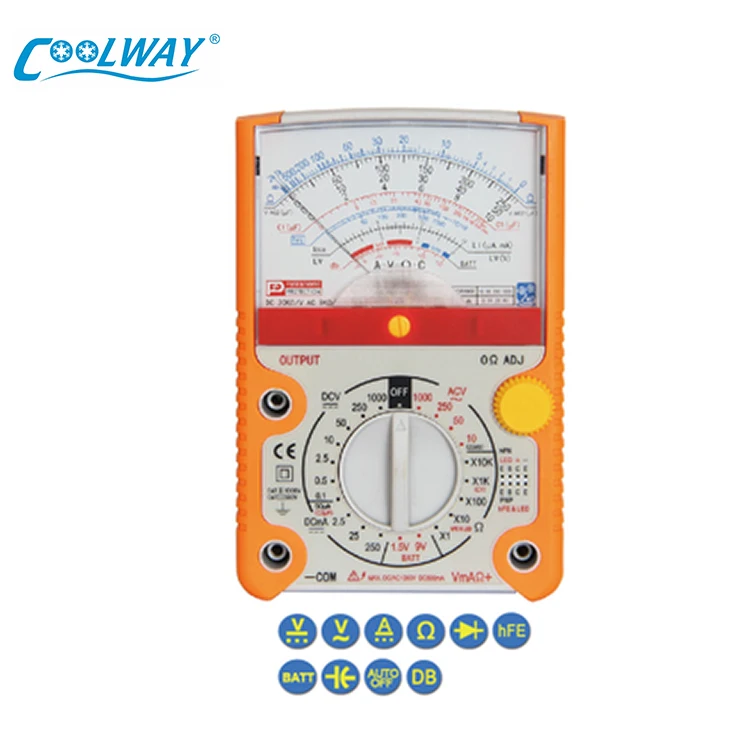 Analog Multimeter Tester Multi Meter Smart Multimeter Auto Range Professional Automotive Pointer Multimeter for Sale