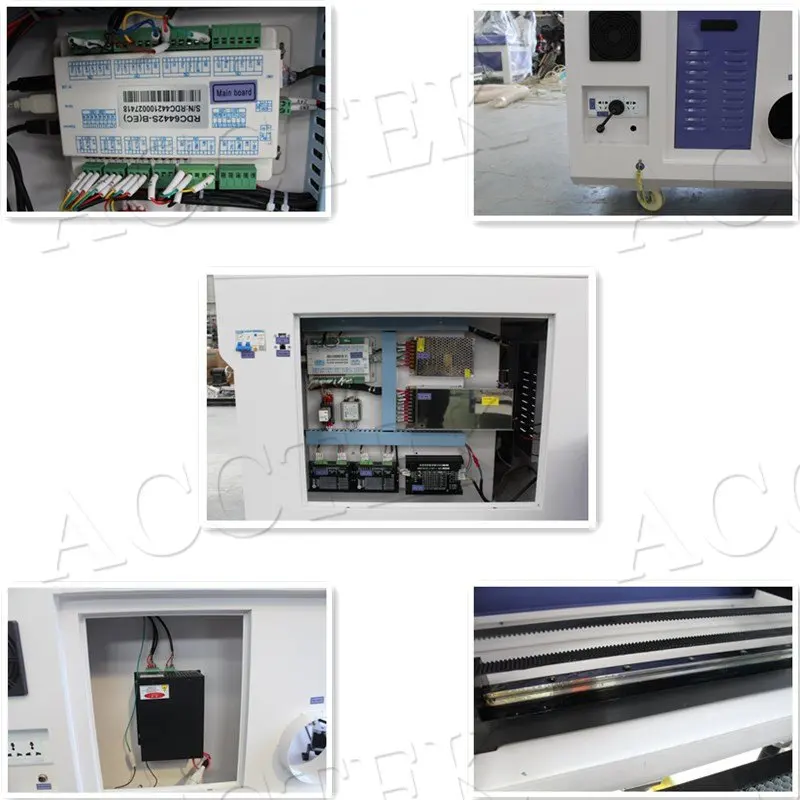 Laser 90w wood acrylic cloth co2 laser cutting machine AKJ6040 of nonmeal making