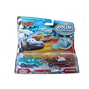 Dinoco Lightning McQueen Color Changers Disney//Pixar Cars Vehicle Mattel T2953 Green to Blue