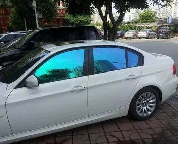 China nano window films color change car