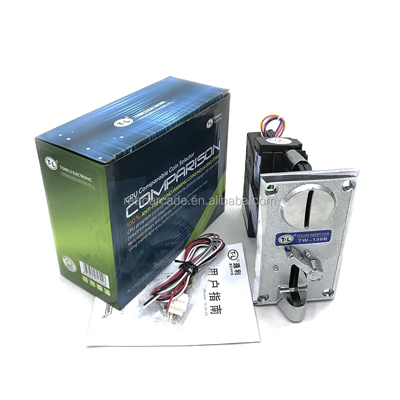 Wifi Vending Machine Coin Acceptor Laundry Tw130b Comparable Coin