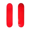 Hot sale Blank 7ply Canadian Maple Skate Skateboard Deck with Painted Red Color