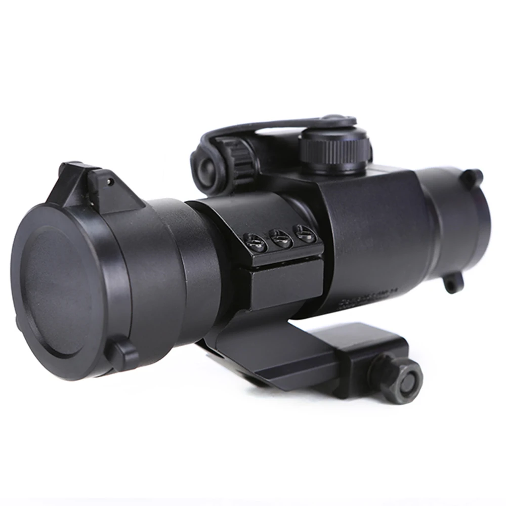 MIRINO CANNOCCHIALE 1X32MM ROSSO//VERDE DOT RIFLE M2 VISTA CON WEAVER RAIL MOUNT