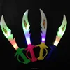 Hot Sell Plastic LED Flashing Musical Toy Sword For Kid