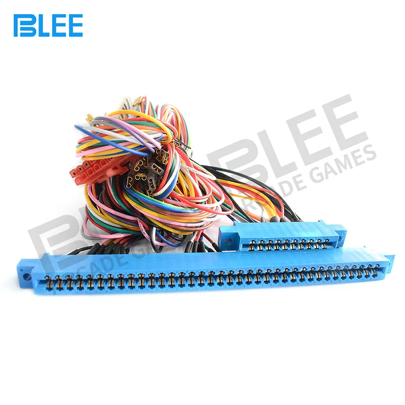36pin + 10pin Casino Jamma Wiring Harness For Slot Arcade Game / Red