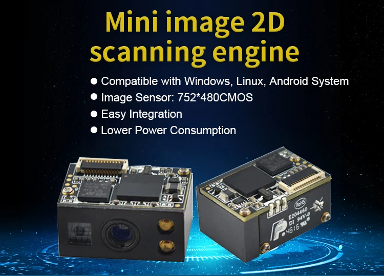 High-precision OEM Scan Engine 1d 2d Arduino Barcode Scanner QR Code Scanner Module