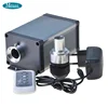 12 Volt suitable 5W RGB LED+ twinkle white wheel fiber optic projector light engine for tiny house decoration