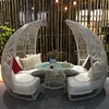 2018 hot sell Park enjoy the cool Outdoor rattan sofa