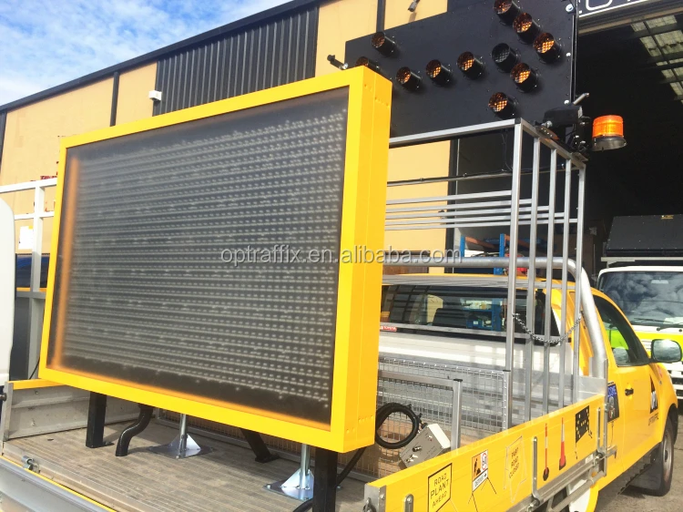 20162001 Opt Tvms2003 Vehicle Mounted Led Display Car Message Board