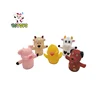 Educational Baby toy cheap plastic dog pig toy hand puppets sets for kids