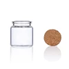 50 ml Glass Tube Bottle With Cork Stopper Storage Jars 47mm Bottle Diameter