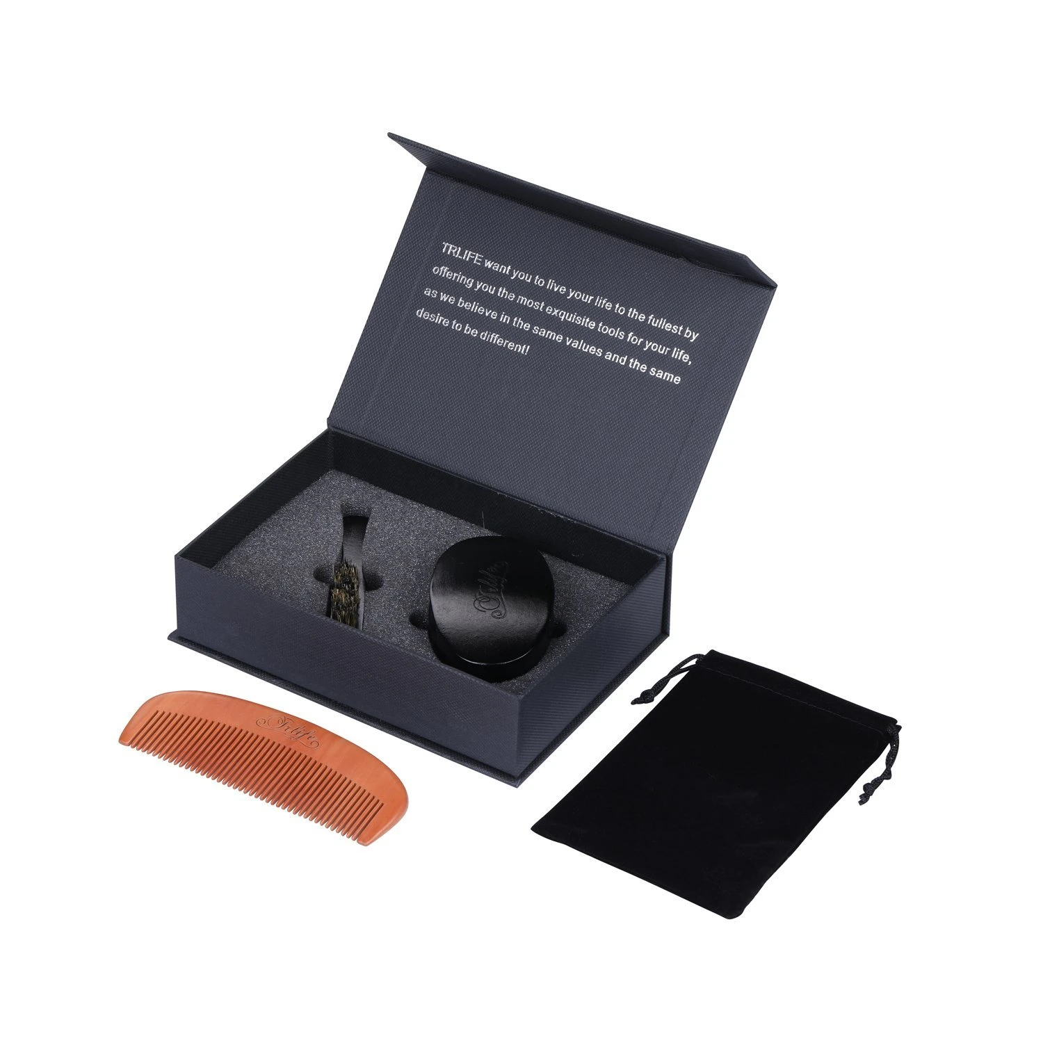 oem high quality beard grooming kit for men