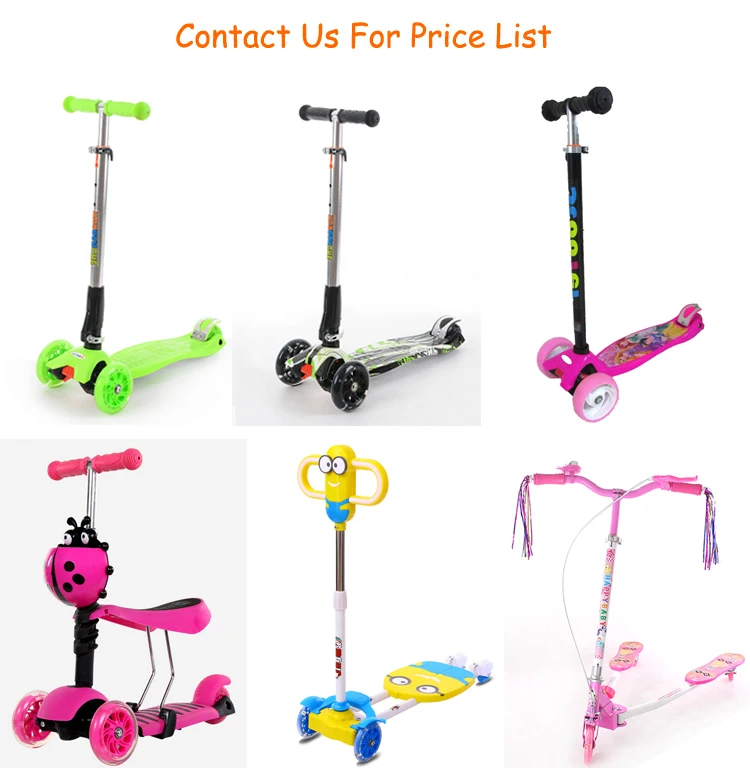 Mini Kids Slide Street Scooter / Kids Scooter 13 Years Old Children