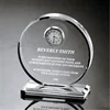 Round shaped lucite perspex clock