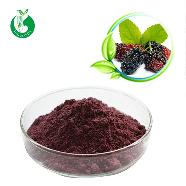 Mulberry Fruit Extract Anthocyanin 25 Powder Buy Mulberry Fruit