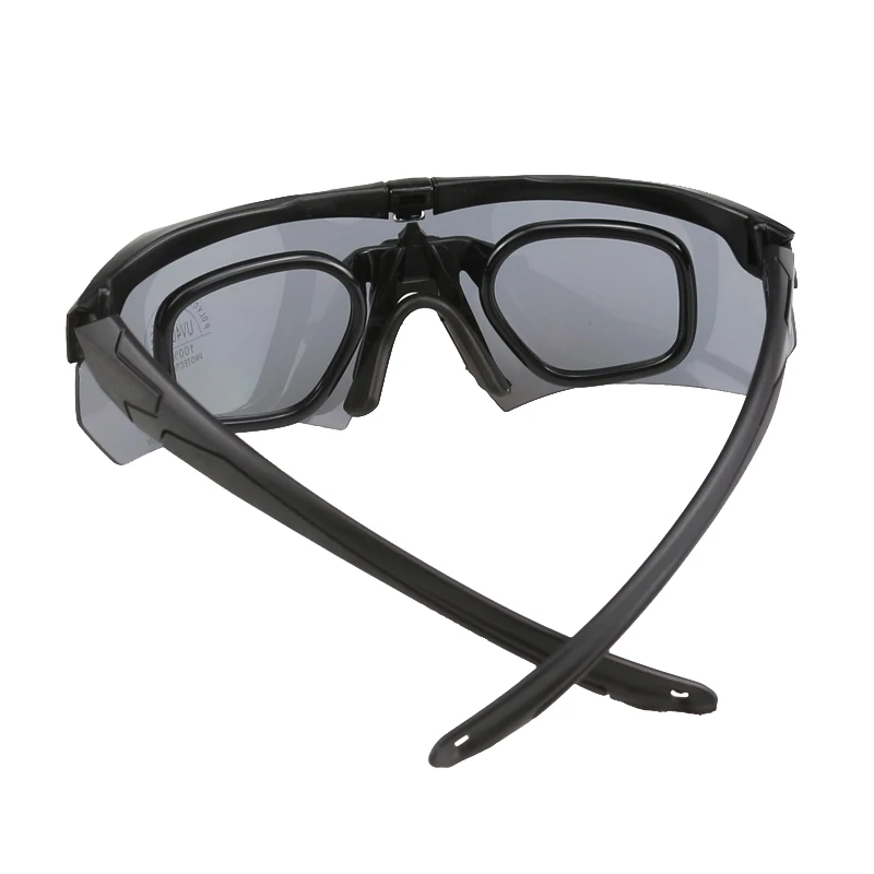 Top Sale Black Removable Lenses Prescription Sunglasses With Case Buy