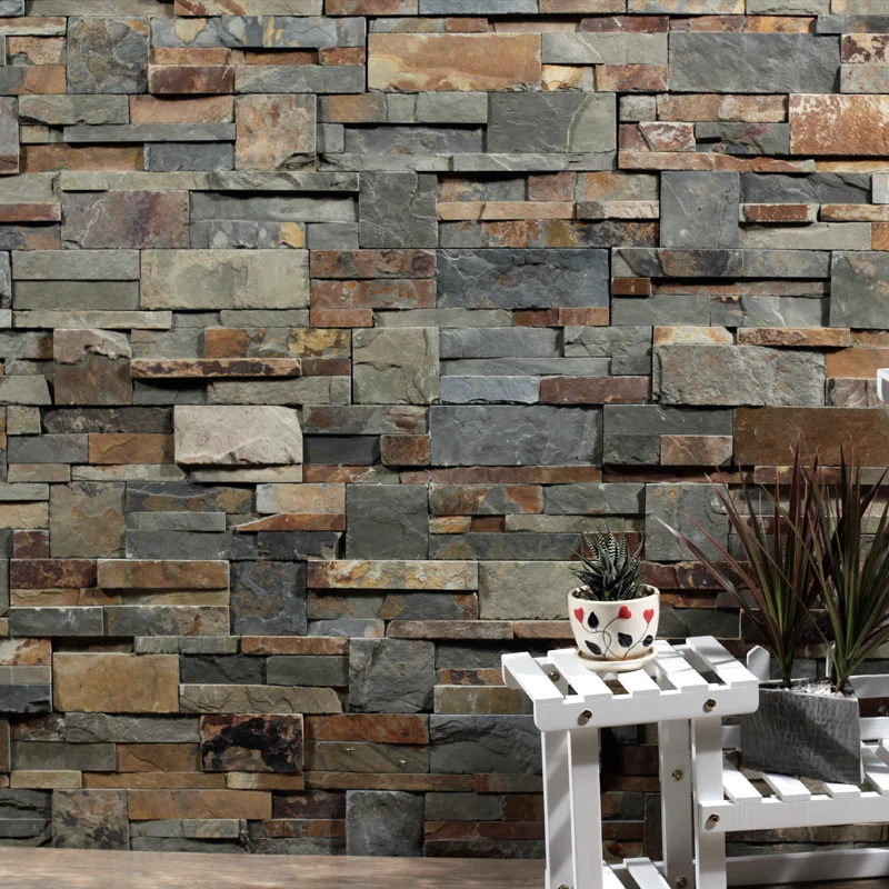 Cheap Slate Stone Panel Wall Cladding For House Decoration - Buy Stone ...