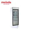 410L supermarket commercial refrigerator with unique big flat lampbox