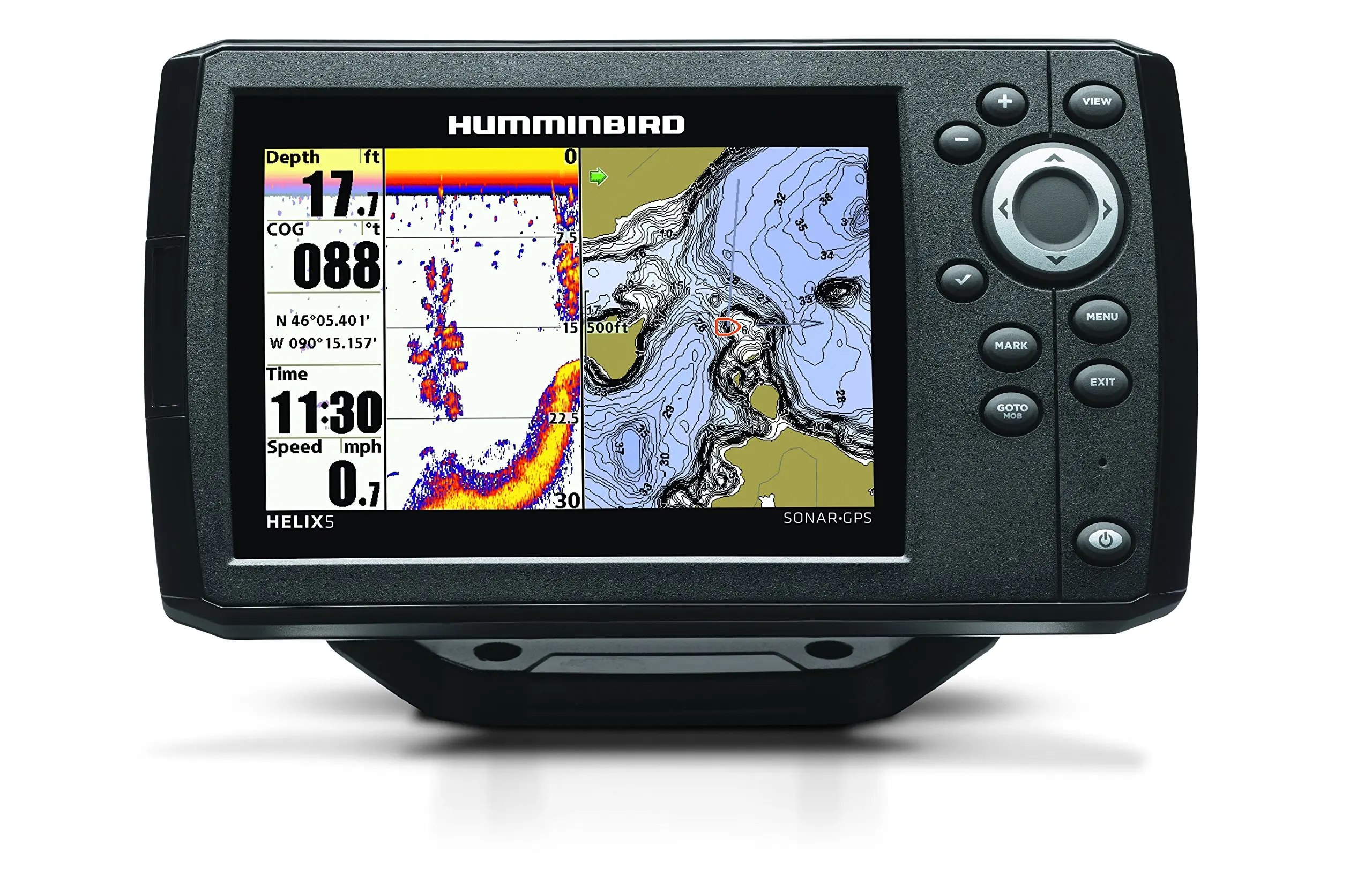 hummingbird depth finder