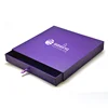 custom luxury slide out open tray and sleeve paper cardboard jewelry packaging drawer gift box
