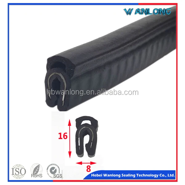 Epdm Weather Stripping Car Door Rubber Strip Automobile Rubber Seal