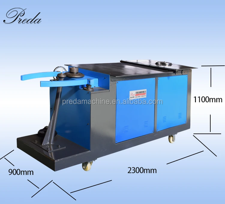 Preda Pipe Machinery Round Duct Elbow Machine For 125mm Diameter Round