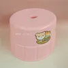 Round Multi Purpose Sturdy Plastic Step Up Stool Home Kitchen Stacking Footstool