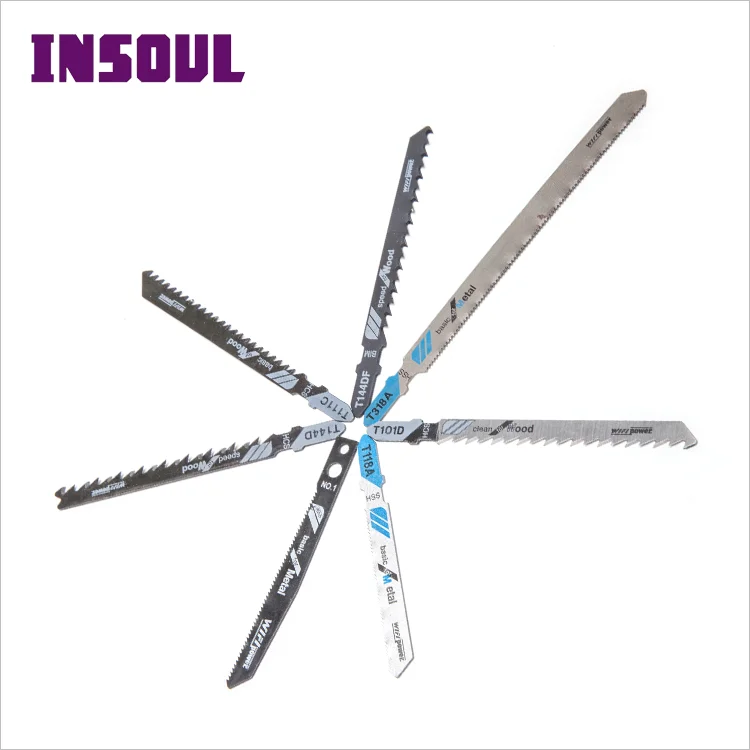 Insoul U Shank Jigsaw Blade 65mn Clean Cut Type Jig Saw Blades For