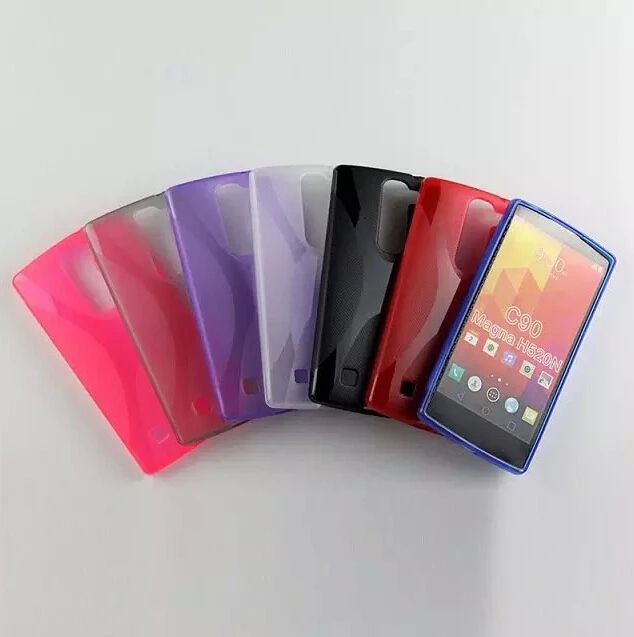 For LG magna H520N C90 MIx Colors X line TPU Soft Gel Case Cover