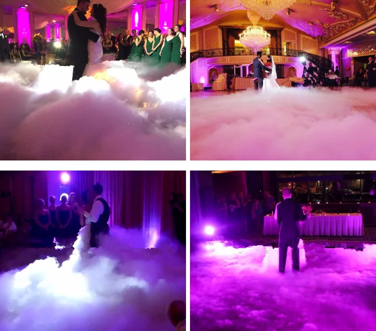 3500W Nimbus Dry Ice Fog Machine Low Lying Fog Smoke Machine Low Ground