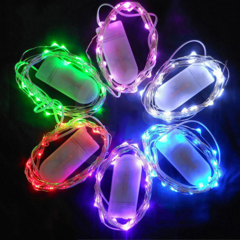 High Quality Cr2032 Button Battery Operated Mini Copper Wire Led Fairy String Lights Buy Fairy