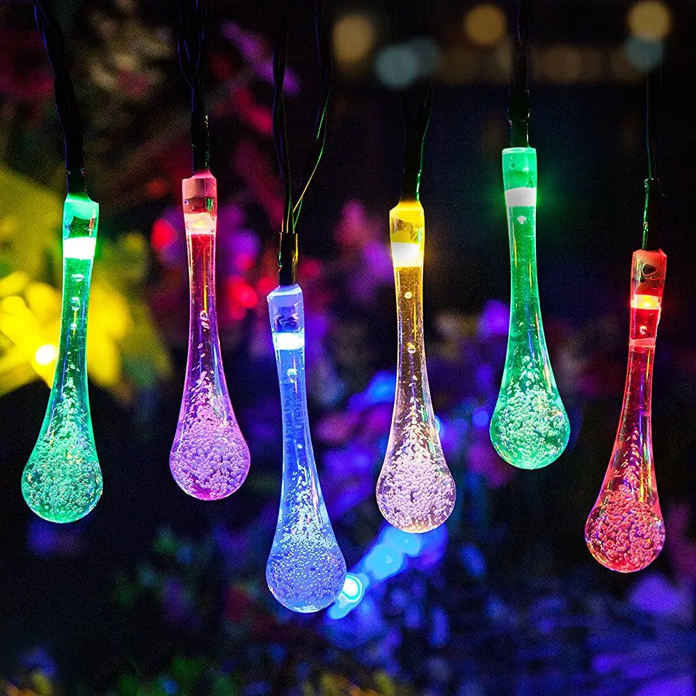 Modern Led Water Drop Outdoor Decorative Smart Light Christmas Lights Garden Lighting