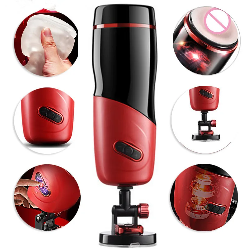 Fully Automatic Sex Toy for Men Pocket Artificial Pussy Vagina Vibrator Male Masturbator Sex Toy For Man