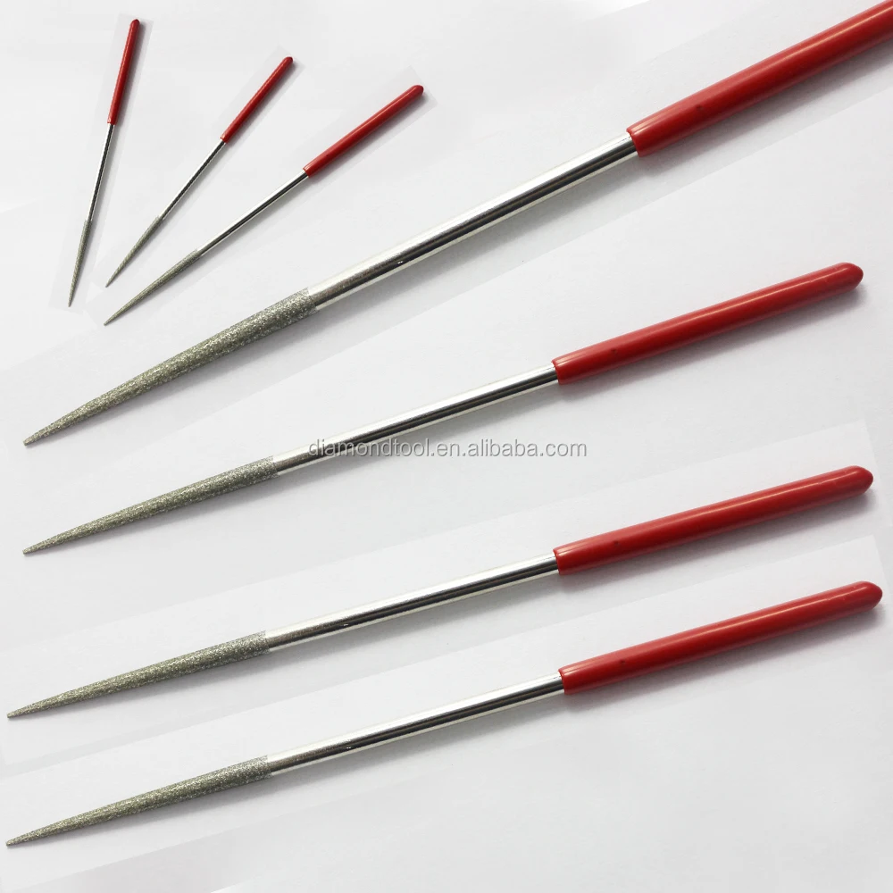 Types Of Hand Files Use Grinding Diamond Fileflat,Round,Triangle,Square