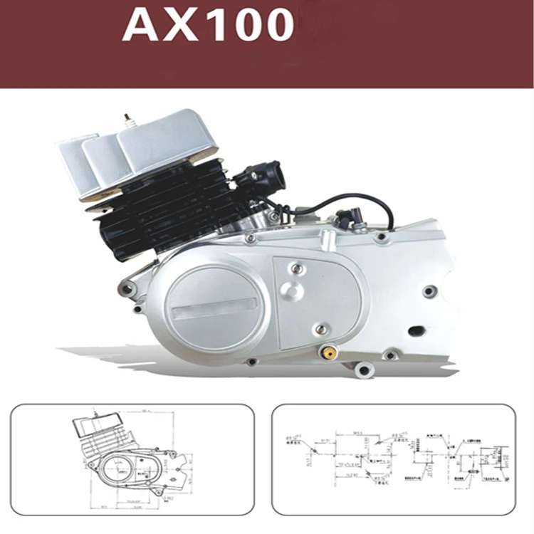 Hot Sale Lifan Ax100 Engine For Motorcycle Engine - Buy Ax100 Engine ...