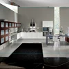 Hot selling Brown Custom Furniture Custom Acrylic Furniture pattern Hotel kitchen with high quality