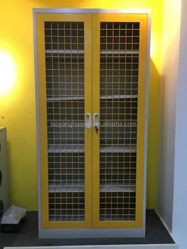 Factory Price Ensure Maximum Security Hinged Mesh Door Storage