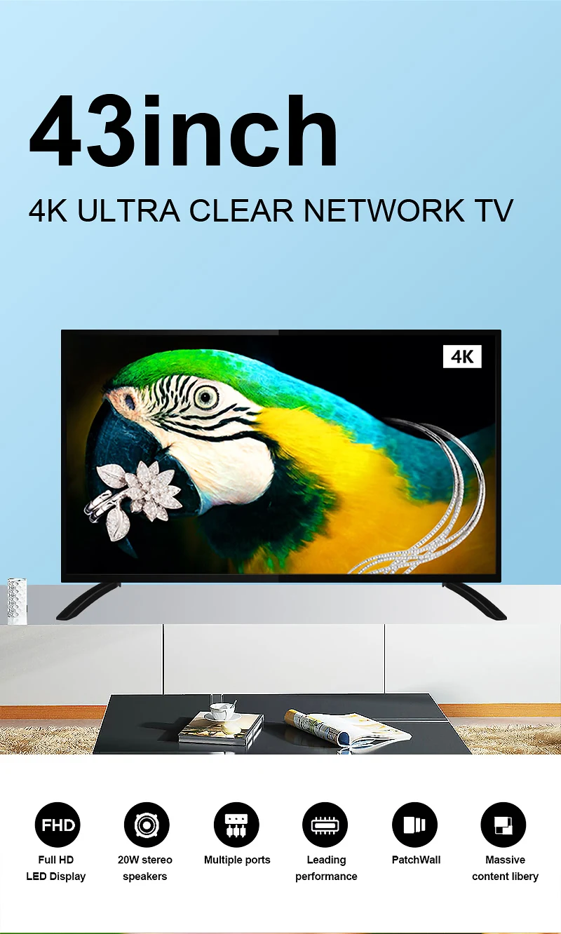 TNTSTAR 32/43 inch led tv, high definition television High Definition led tv